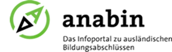 Logo der Ababin Website, Grünes A in einem grünen Kreis, ähnelt einem Kompass