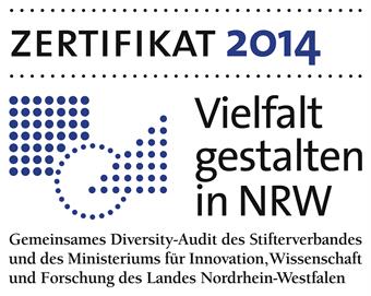 Auszeichnung Vielfalt gestalten NRW
