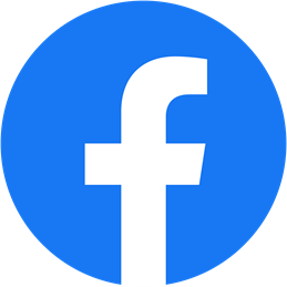 Dieses Bild zeigt das Logo von Facebook, ein kleingeschriebenes weißes "f" auf blauem Grund.