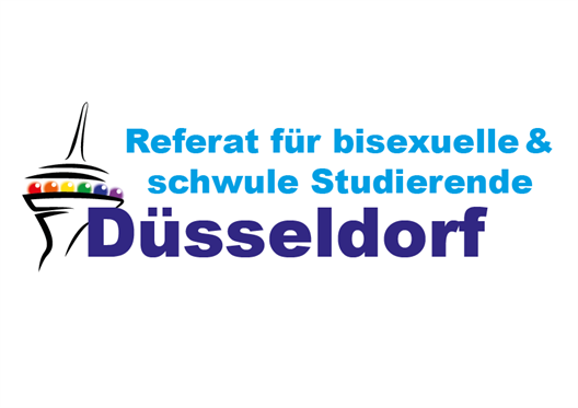 Logo of the department for bisexual and gay students in Düsseldorf