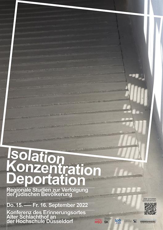 Conference: Isolation - Concentration - Deportation. Regional studies on the persecution of the Jewish population.