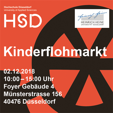 flea market at Hochschule Düsseldorf