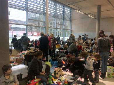 flea market for children at HSD