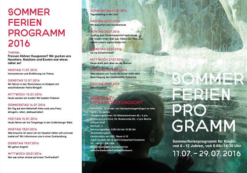Sommerferienprogramm 2016