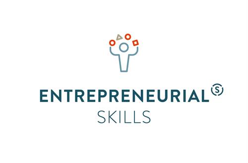 The picture shows the logo of the support programme "Entrepreneurial Skills". 