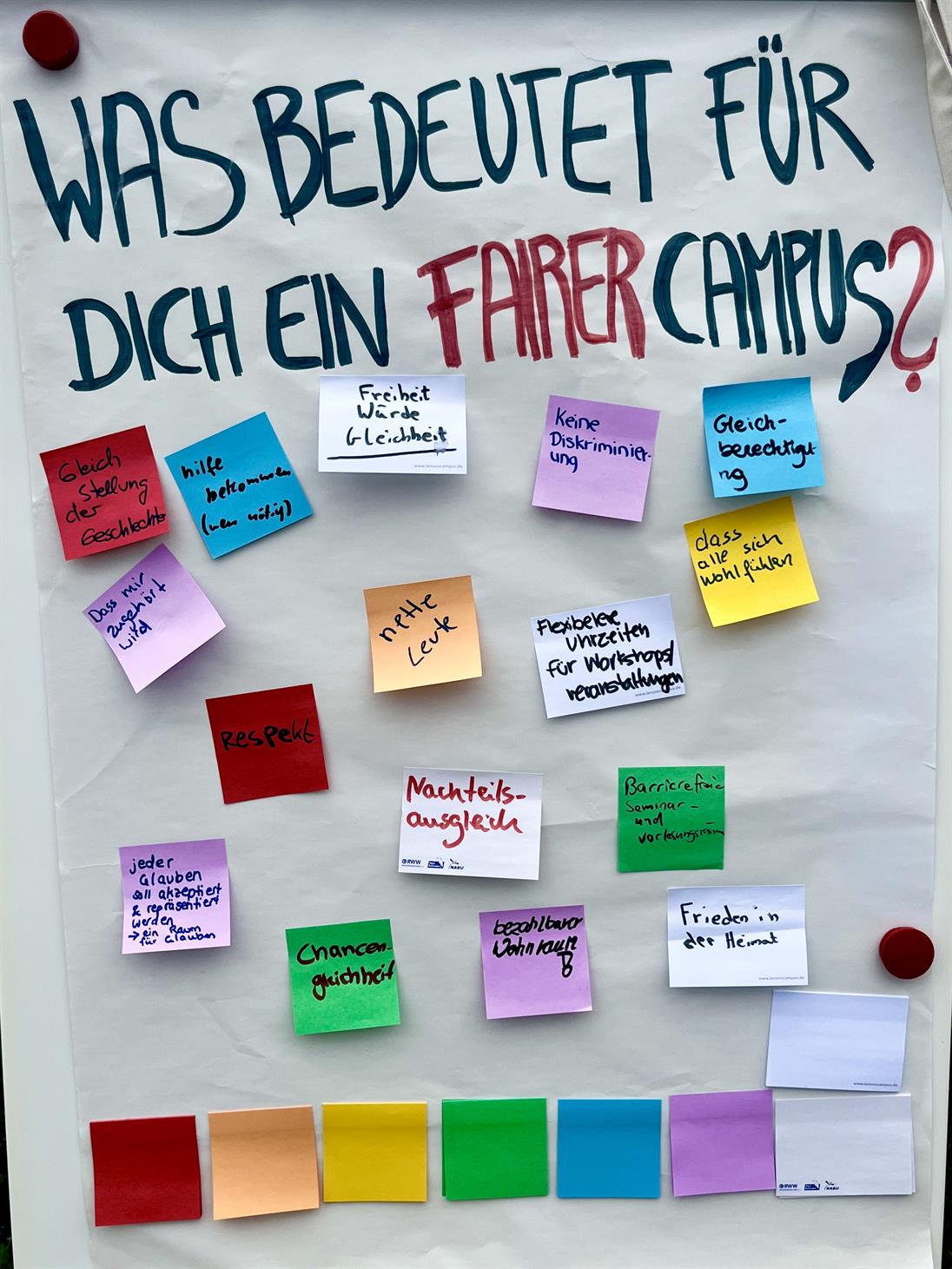 Was bedeutet ein fairer Campus für dich?