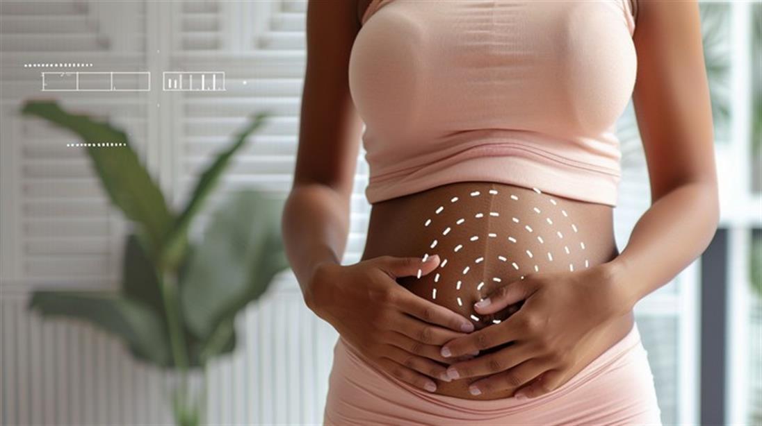 Bauch einer Schwangeren