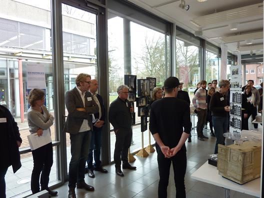 In this picture you see the jury commission at the BDA Masters 2015 award.