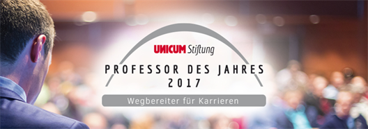 "Professor des Jahres 2017"