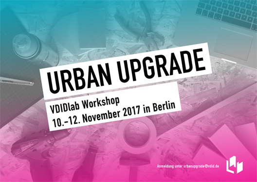 10. bis 12. November 2017, Berlin Drei Tage lang Urban Hacking, Vorträge, Austausch - gemeinsam Neues ausprobieren und von einander lernen.