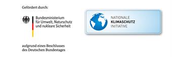 Gefördert durch das Bundesministerium für Umwelt, Naturschutz und nukleare Sicherheit aufgrund eines Beschlusses des Deutschen Bundestages durch die Nationale Klimaschutz Initiative