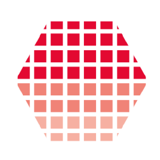    Symbol der Aktionsthemen der Digitalstrategie der Hochschule Düsseldorf