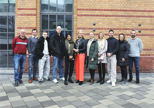 Group photo for the Welcome Week for new university employees in Q1 2025