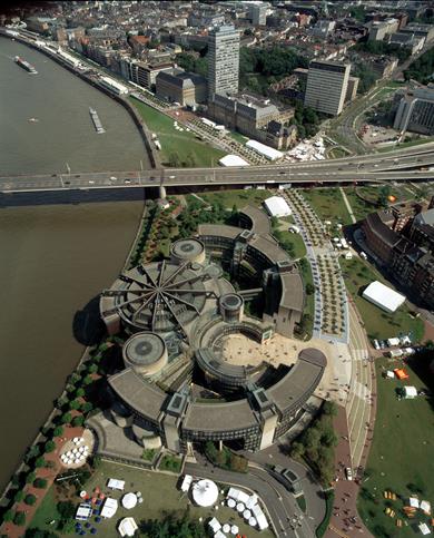 Parliament of NRW in duesseldorf