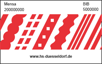 From the summer semester of 2022, Düsseldorf University of Applied Sciences will make the HSD Card available to employees. Employees in this sense are professors, academic employees and employees from technology and administration as well as lecturers.