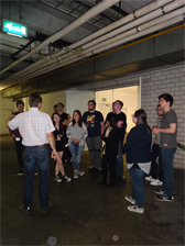 This image shows the apprentice of the year 2015 of University of Applied Sciences Düsseldorf.