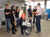 This image shows the apprentice of the year 2015 of University of Applied Sciences Düsseldorf.