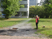 This image shows the apprentice of the year 2015 of University of Applied Sciences Düsseldorf.