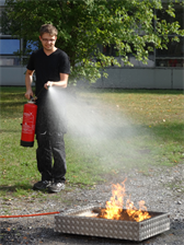 This image shows the apprentice of the year 2015 of University of Applied Sciences Düsseldorf.