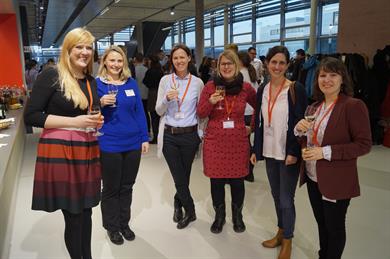 Staff of the Student Advisory and Counselling Service, Student Support Center and a participant of GIBeT Conference at HSD are standing together