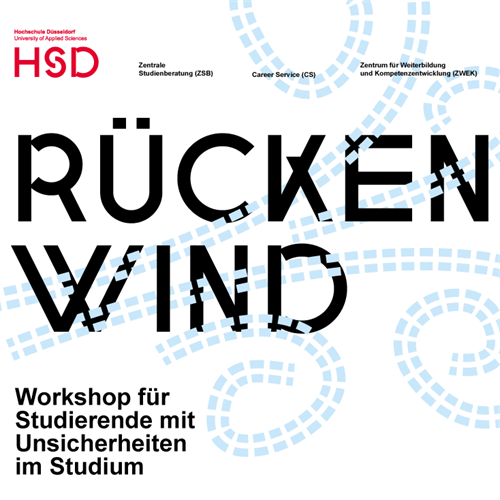 Sie brauchen Rückenwind? Die Zentrale Studienberatung der Hochschule Düsseldorf berät Sie gern!