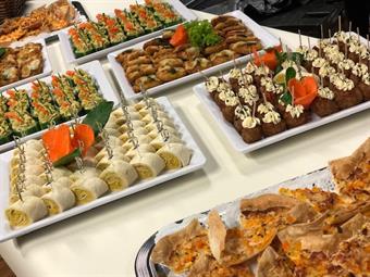 Winter Party dishes