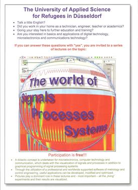 Beshreibung - Kurs für Geflüchtete - Signals Processes Systems