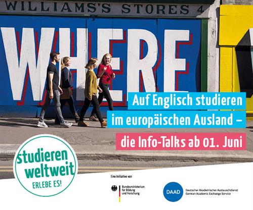 Info Talks "Studying in English in Europe"