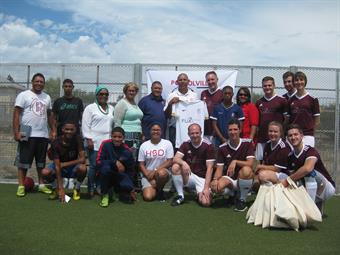 Friendly Match between PCT Colville, Mitchell Plains, Cape Town, and the FLiX-Team of HSD
